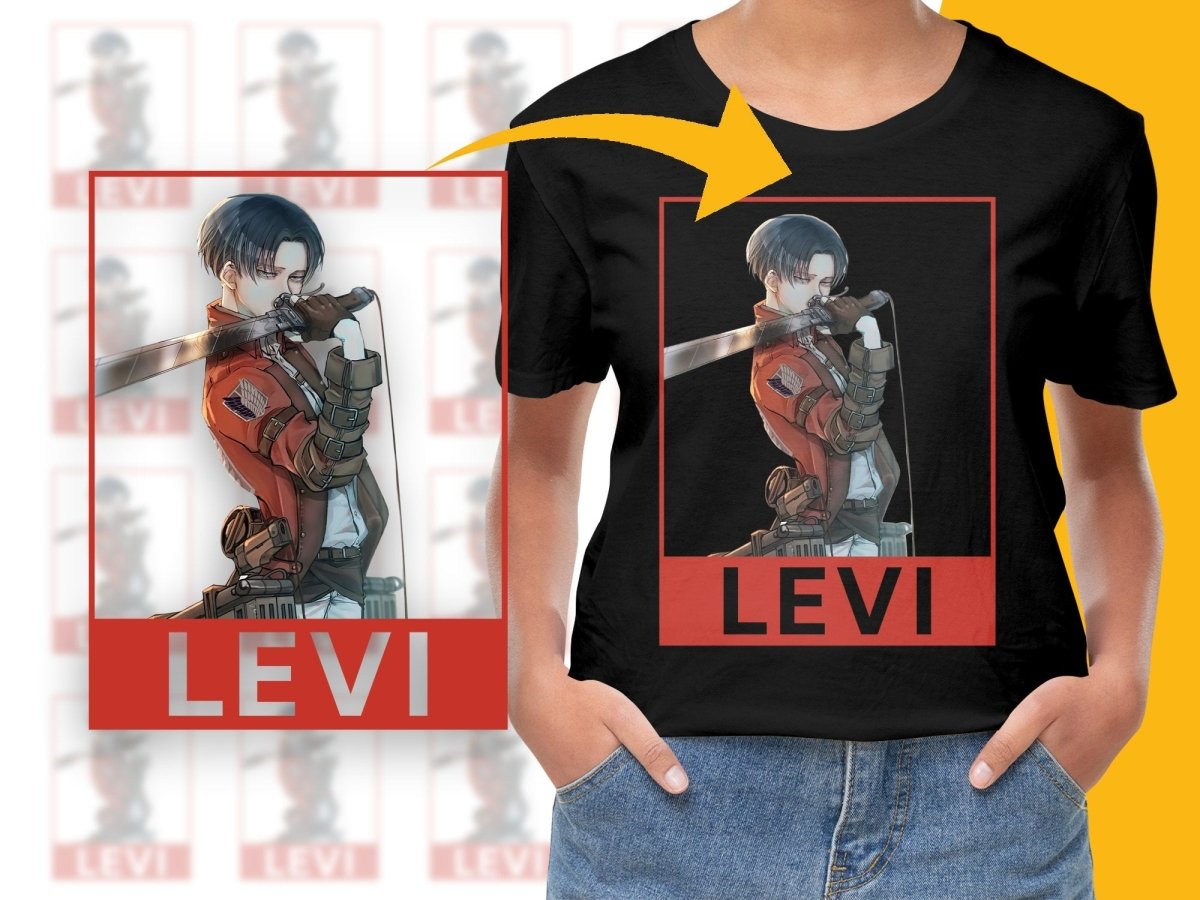 Levi Sword Anime Character PNG File - Teepew