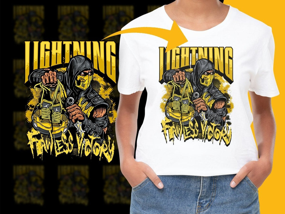 Lightning Flawless Victory Graphic Design PNG File - Teepew