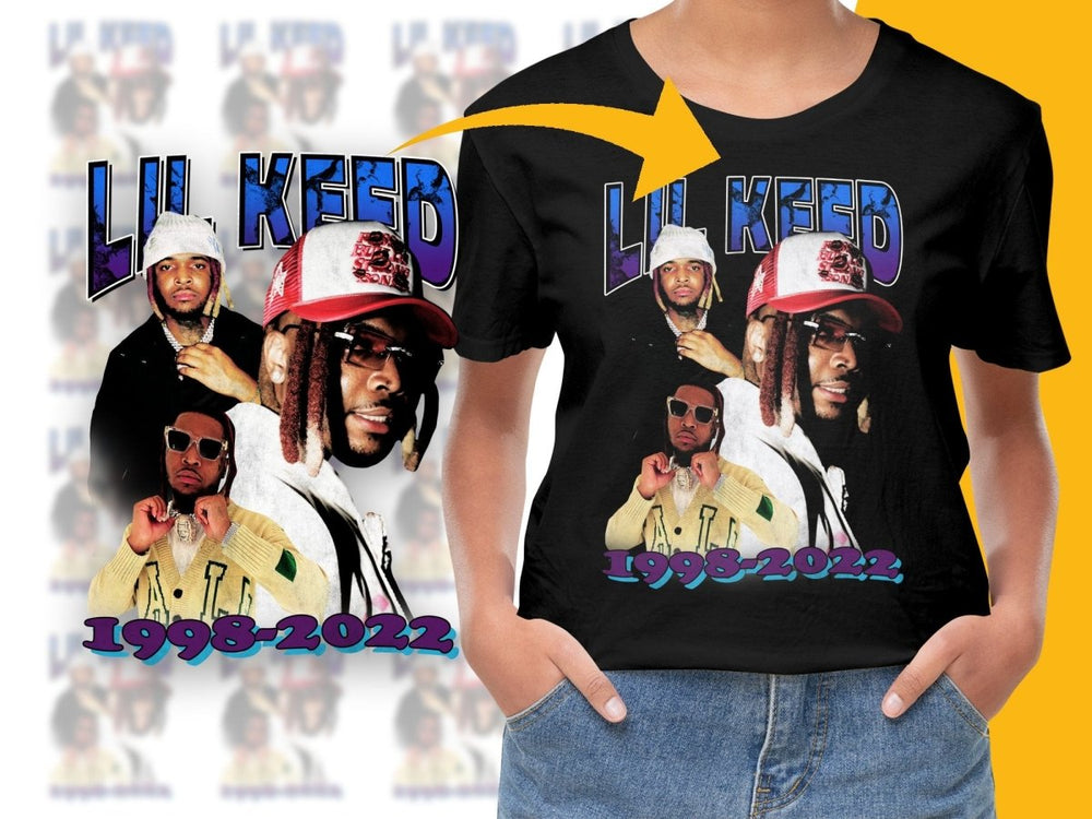 Lil Keed Tribute 1998 - 2022 PNG File - Teepew