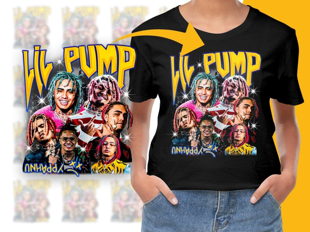 Lil Pump Graphic Bootleg PNG File - Teepew