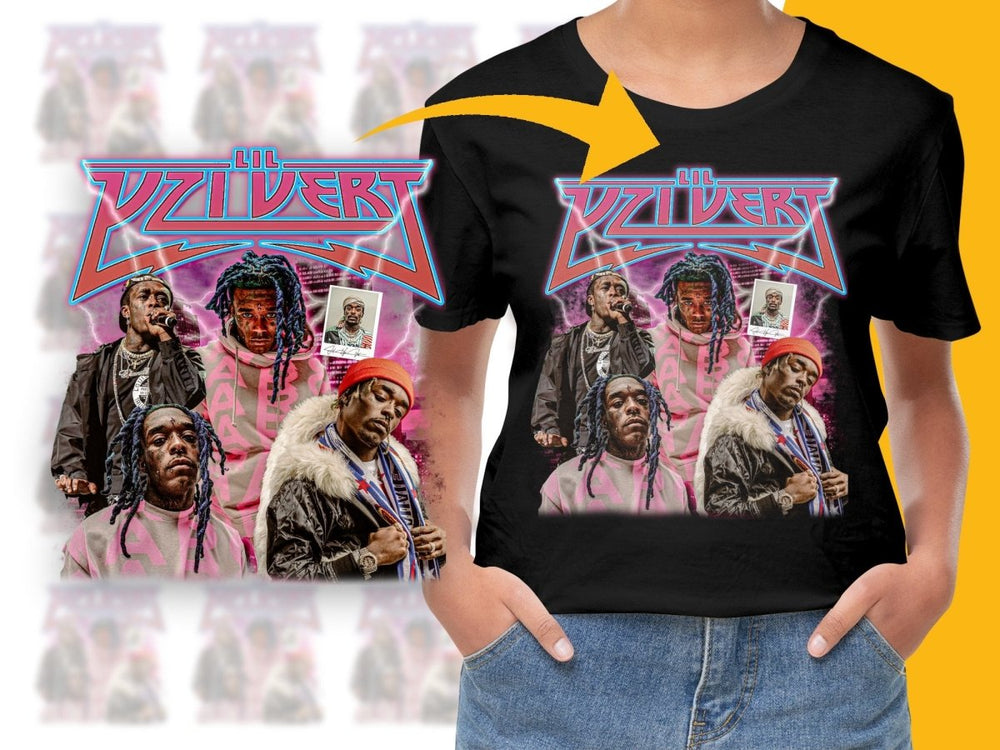 Lil Uzi Vert Bootleg Graphic Design PNG File - Teepew