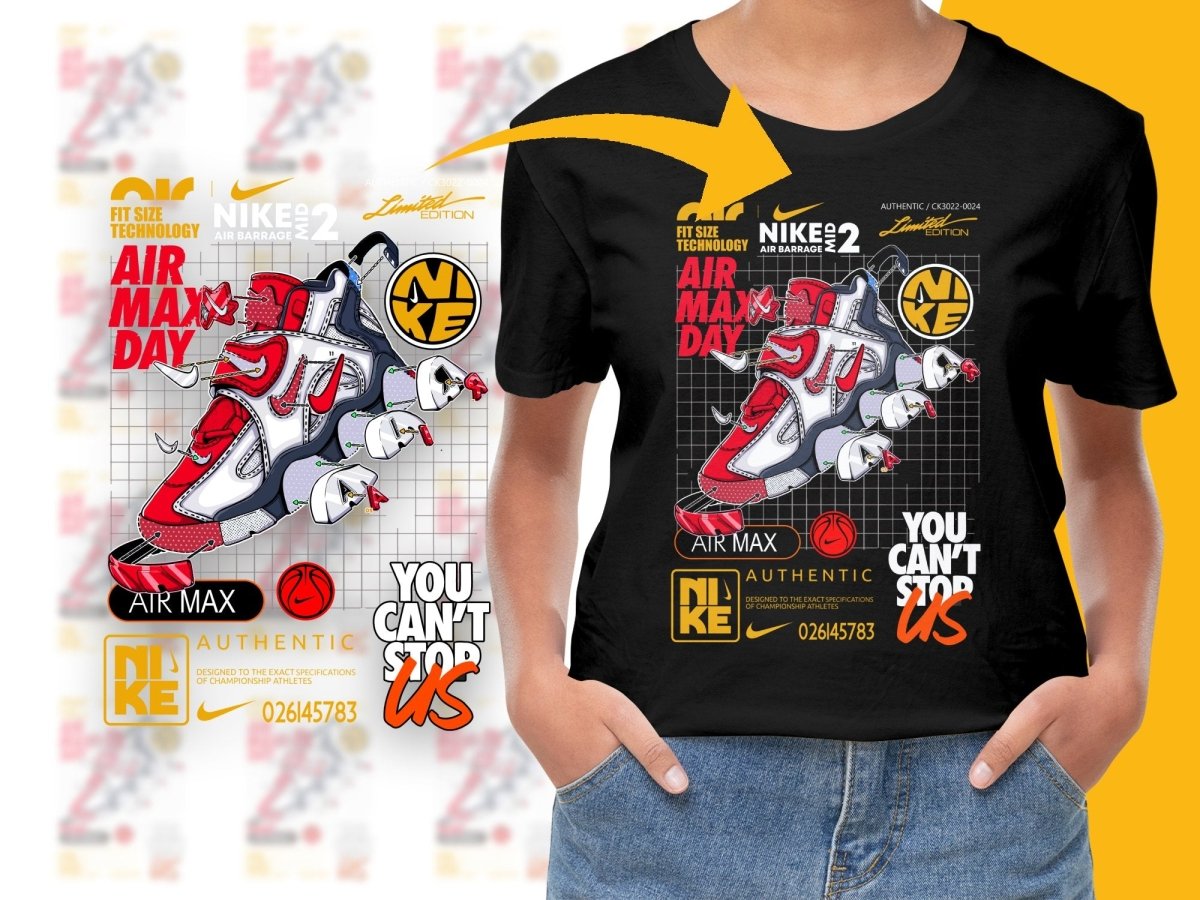 Limited Edition Air Max Day Sport Brand Design PNG File - Teepew