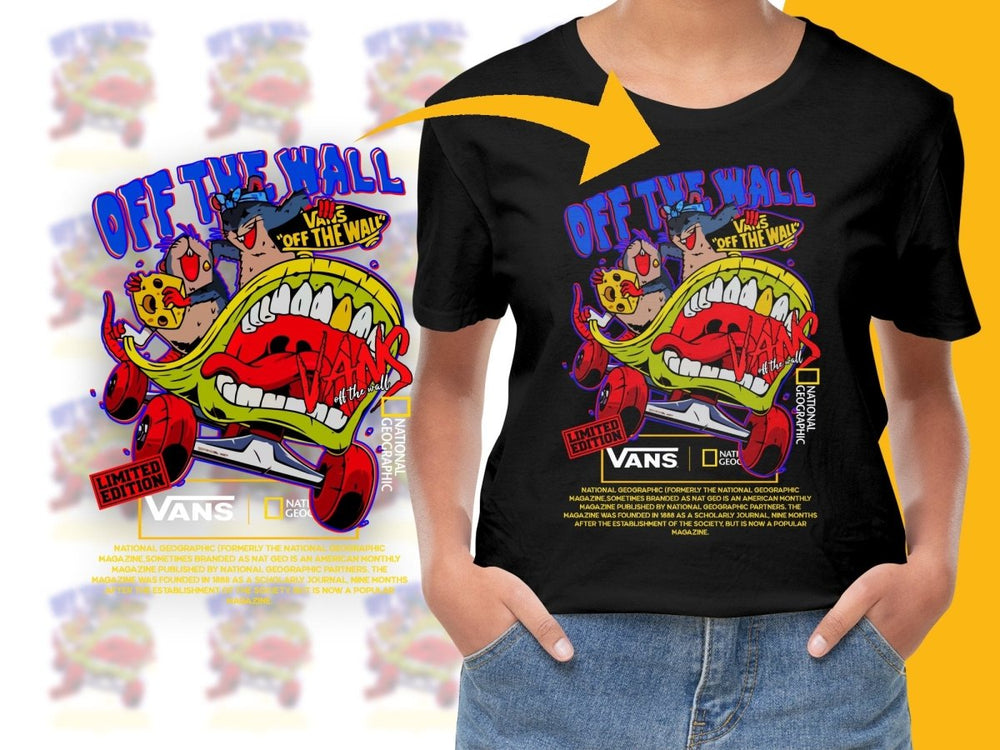 Limited Edition Off The Wall Shoe Brand PNG File - Teepew
