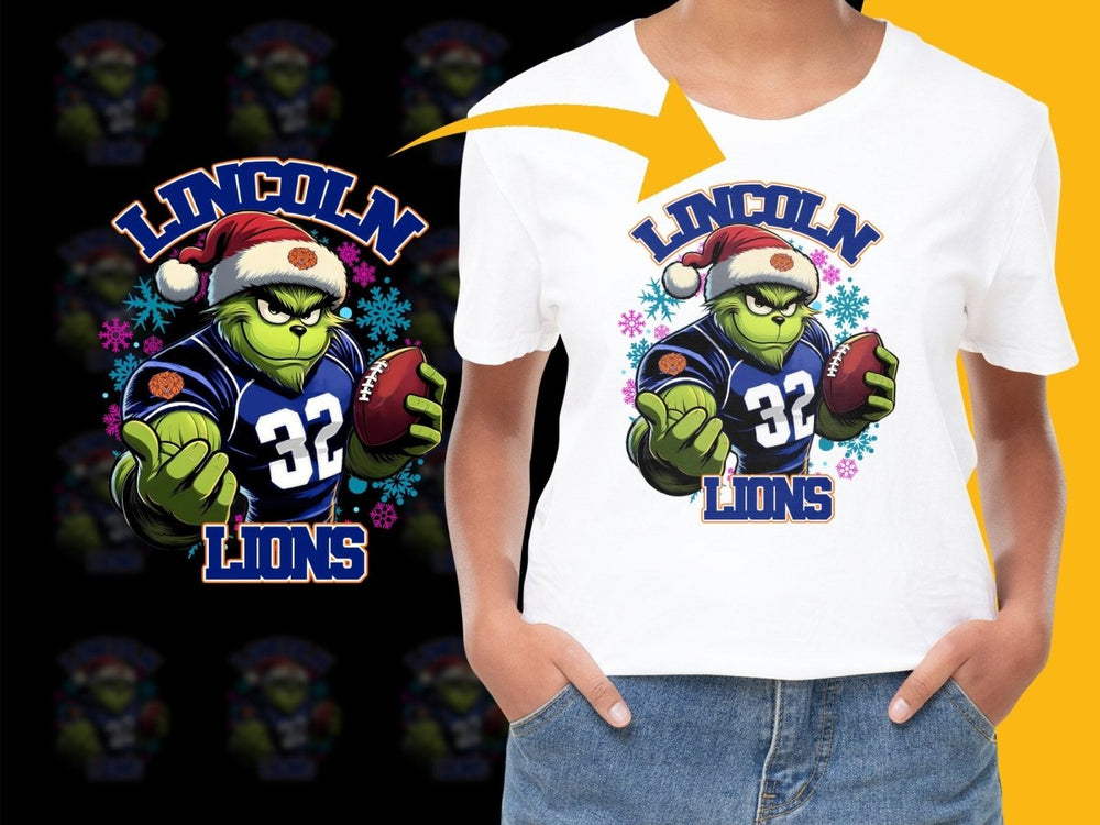Lincoln Lions NCAA College PNG File - Teepew