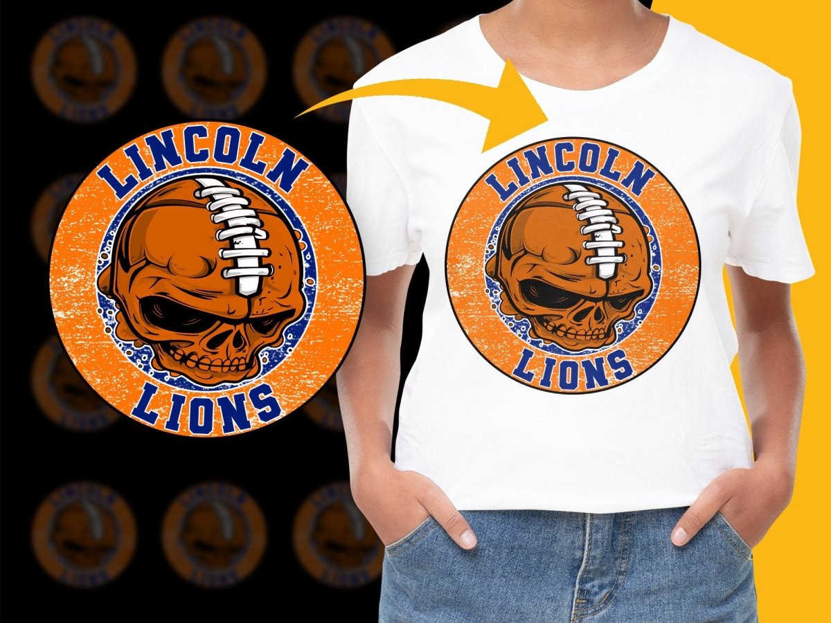 Lincoln Lions NCAA College PNG File - Teepew