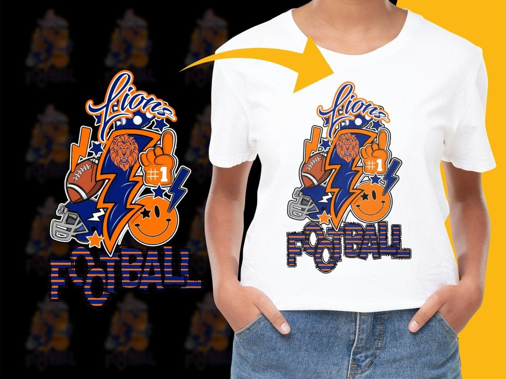 Lincoln Lions NCAA College PNG File - Teepew
