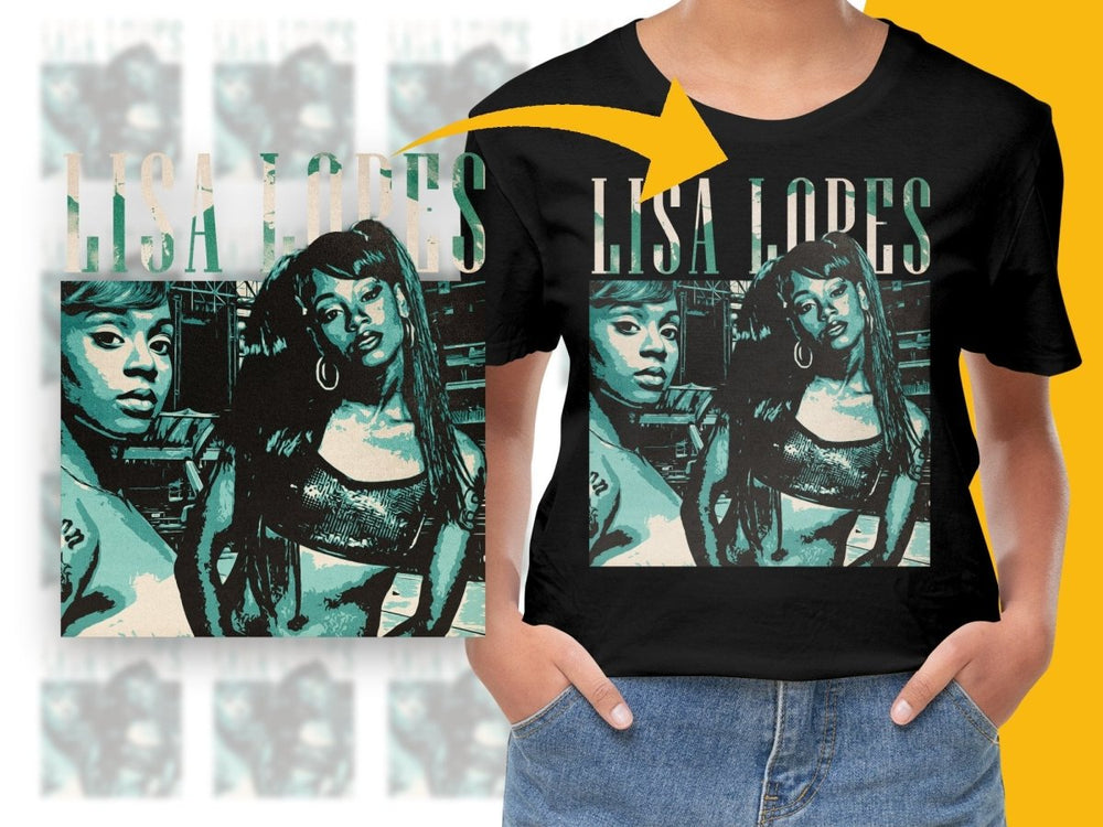 LISA LOPES Music Homage PNG File - Teepew