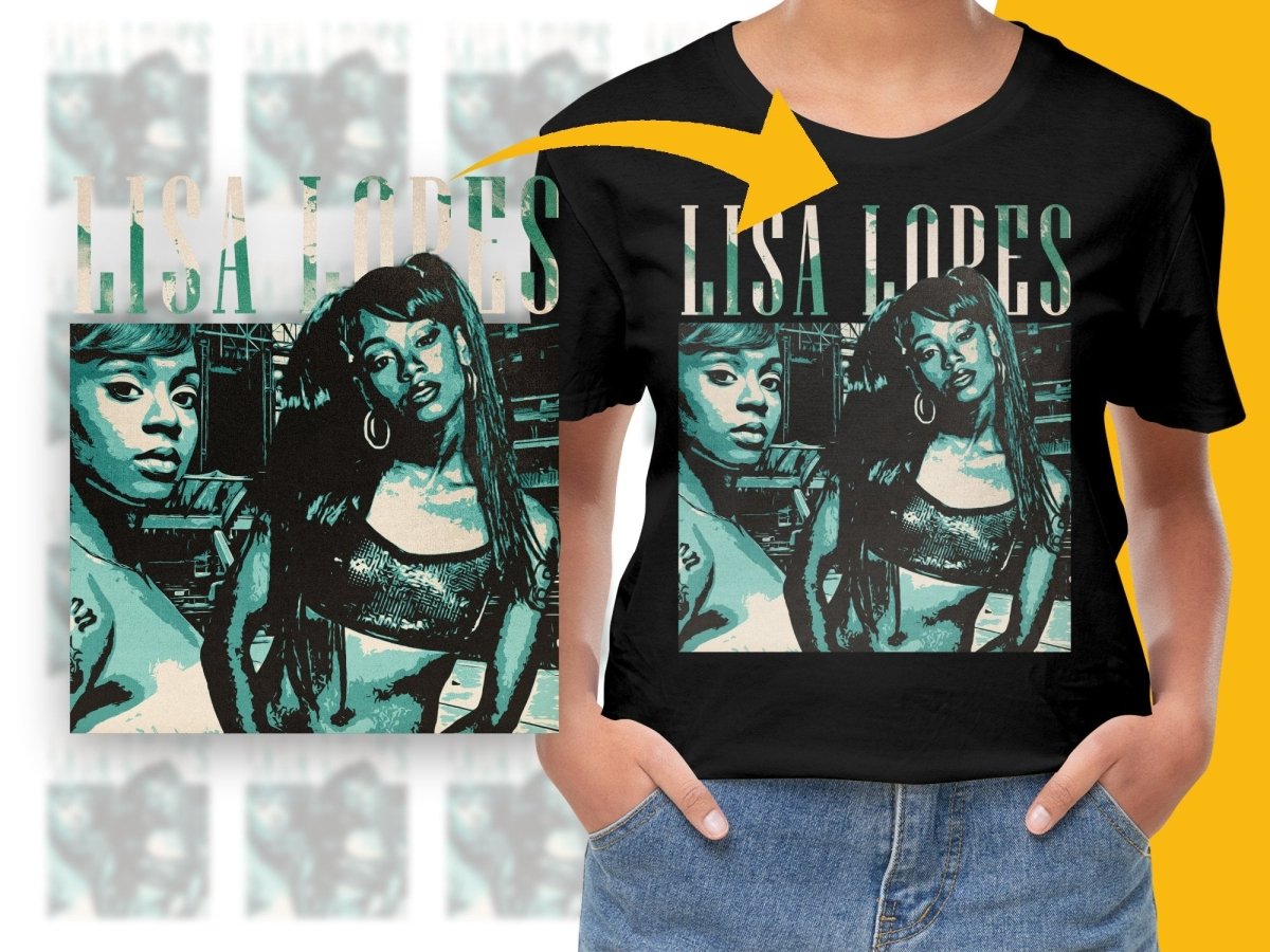 LISA LOPES Music Homage PNG File - Teepew