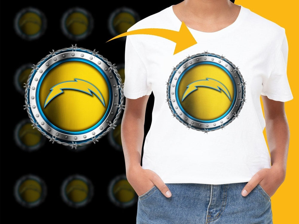 Los Angeles Chargers Logo Athletic Team PNG File - Teepew