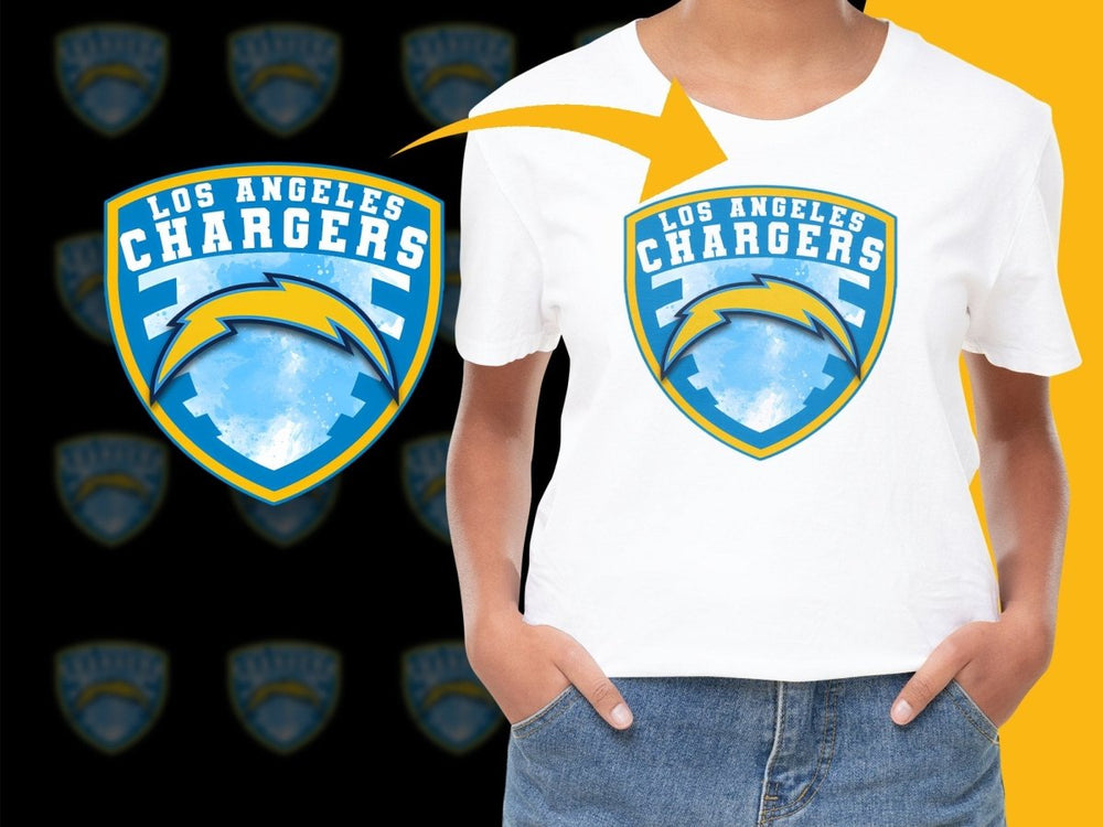 Los Angeles Chargers Team Logo Graphic PNG File - Teepew