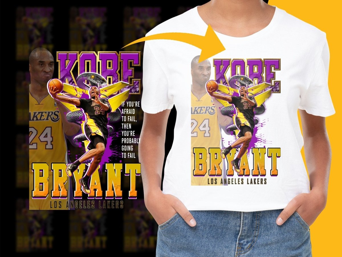 Los Angeles Lakers Kobe Bryant PNG File - Teepew
