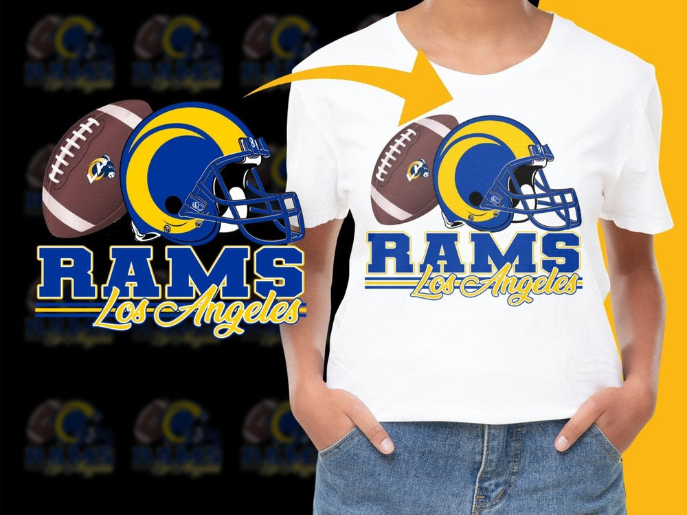 Los Angeles Rams Iconic Logo Enthusiast PNG File - Teepew