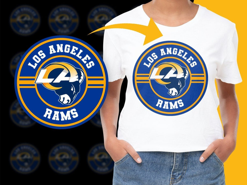 Los Angeles Rams Logo Official NFL Fan Apparel PNG File - Teepew