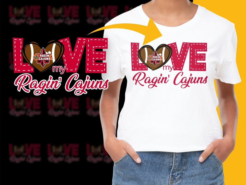 Louisiana Ragin Cajuns NCAA College PNG File - Teepew