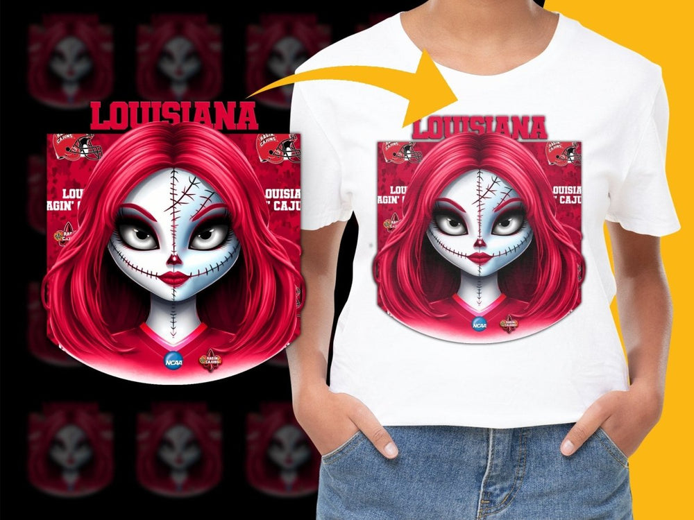 Louisiana Ragin Cajuns NCAA College PNG File - Teepew