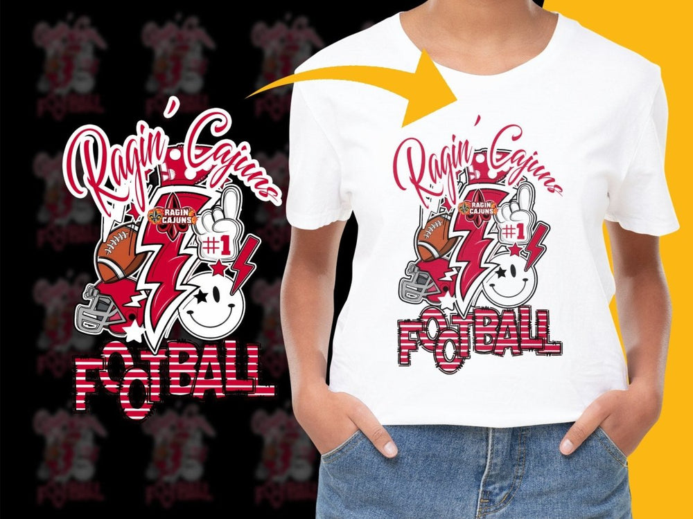 Louisiana Ragin_ Cajuns NCAA College PNG File - Teepew