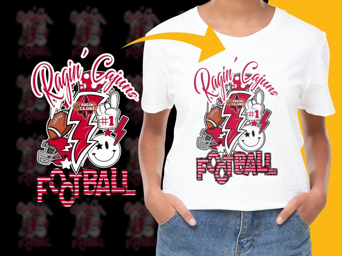 Louisiana Ragin_ Cajuns NCAA College PNG File - Teepew