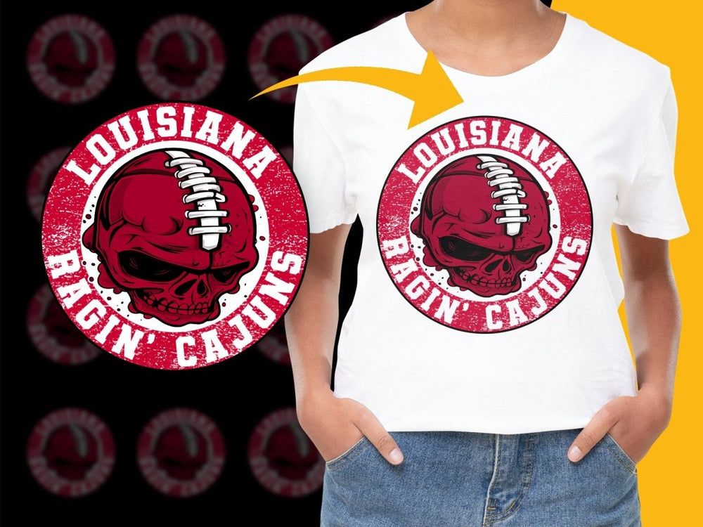 Louisiana Ragin Cajuns NCAA College PNG File - Teepew