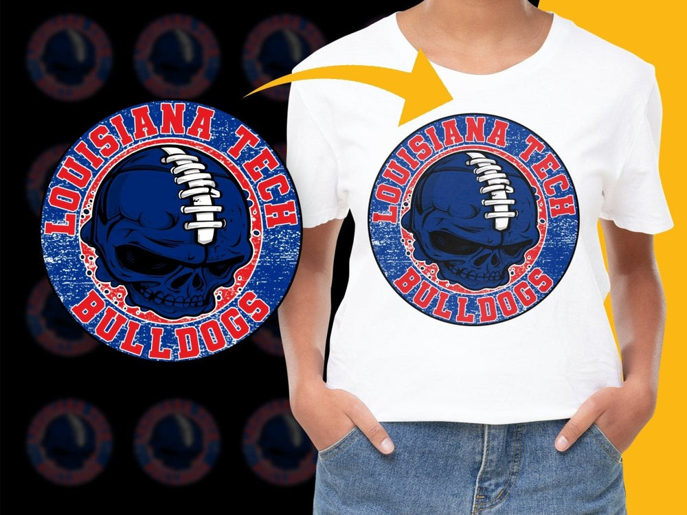 Louisiana Tech Bulldogs NCAA College PNG File - Teepew