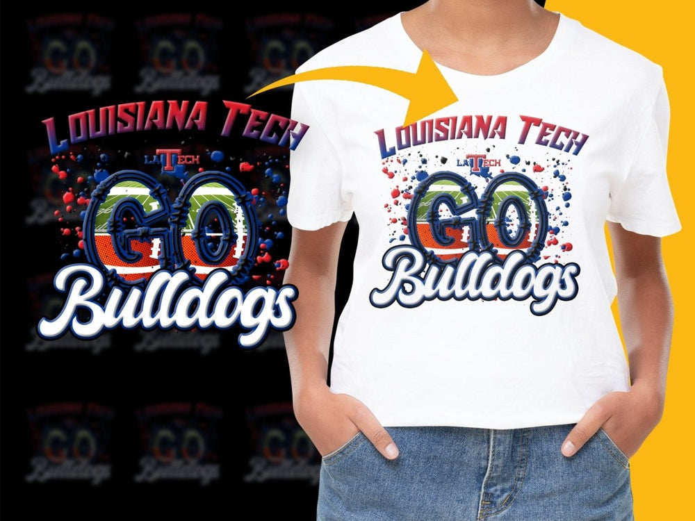 Louisiana Tech Bulldogs NCAA College PNG File - Teepew