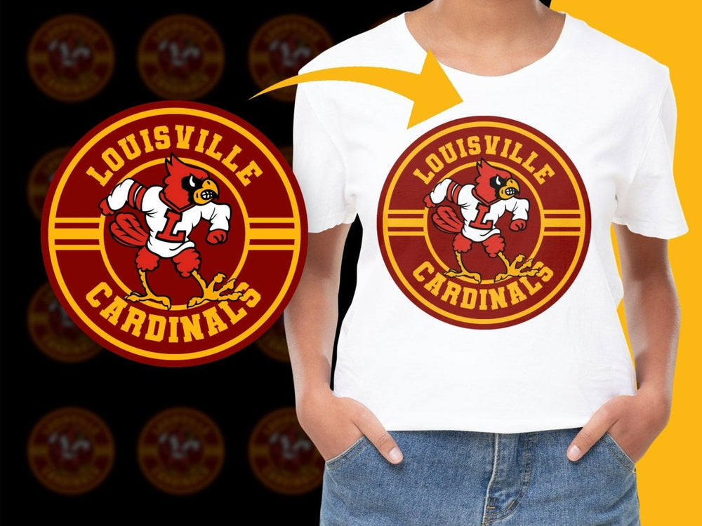 Louisville NCAA College PNG File - Teepew