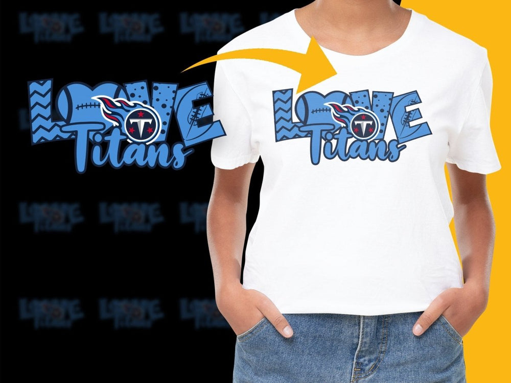 Love Titans Graphic Png Digital Download for Football FansPng Digital Download - Teepew