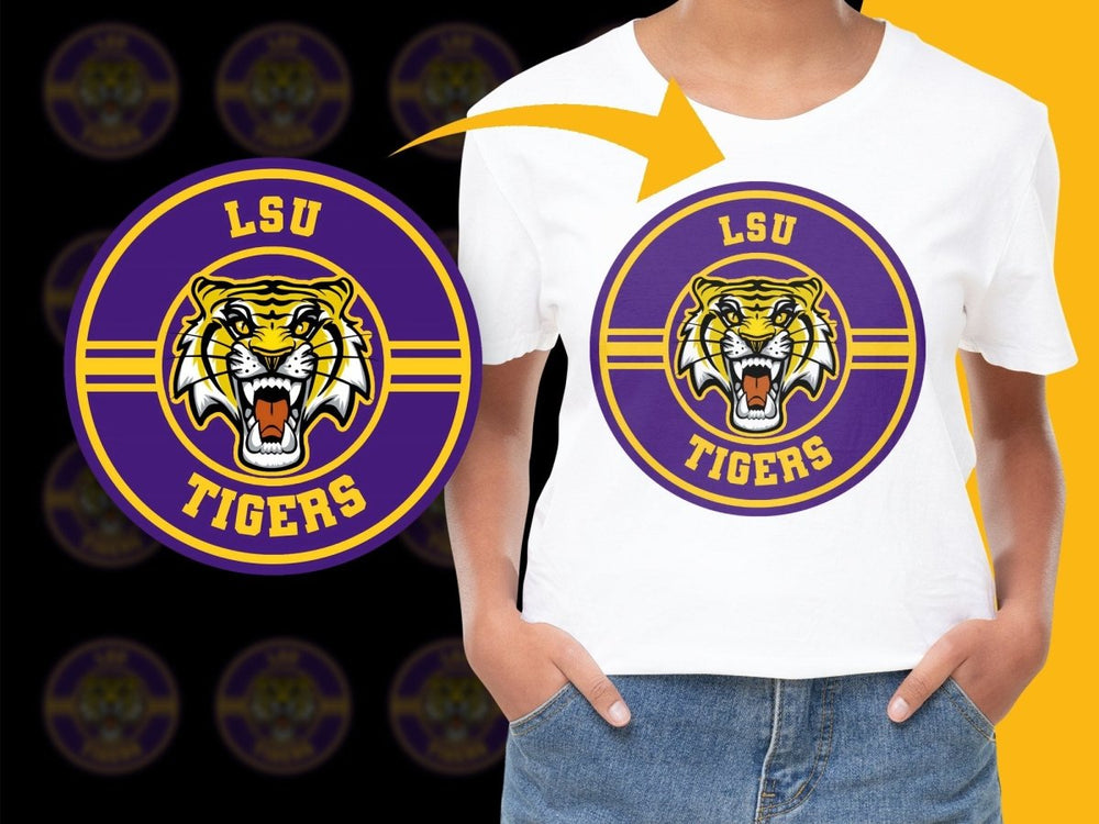LSU NCAA College PNG File - Teepew