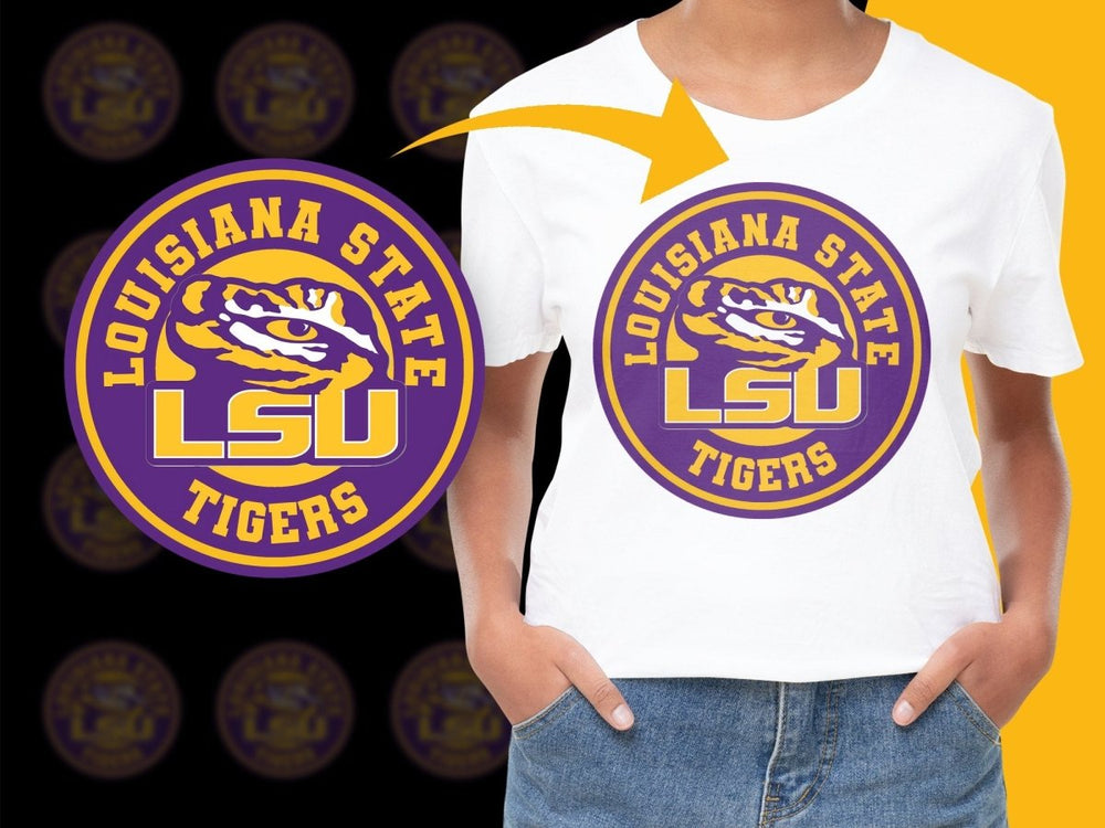 LSU NCAA College PNG File - Teepew