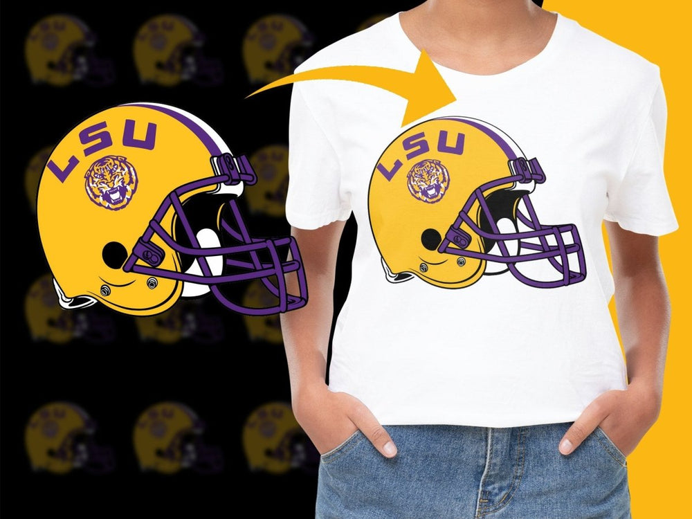 LSU NCAA College PNG File - Teepew