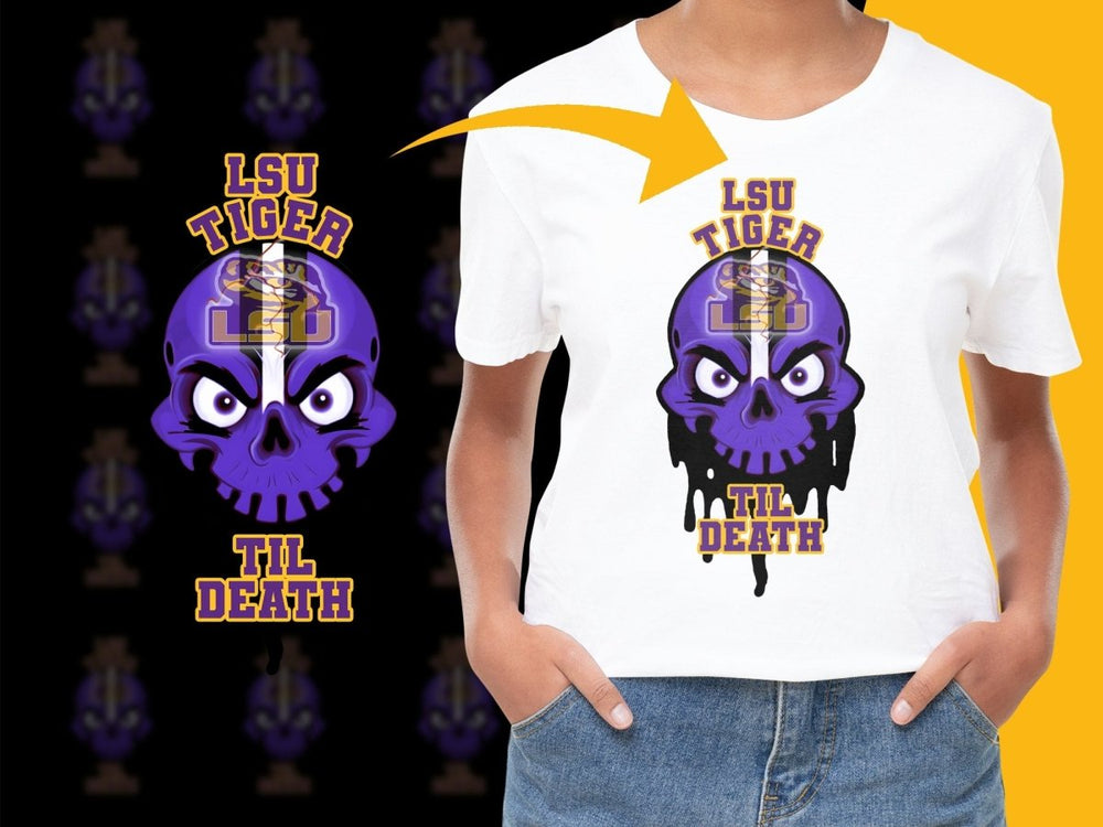 LSU NCAA College PNG File - Teepew