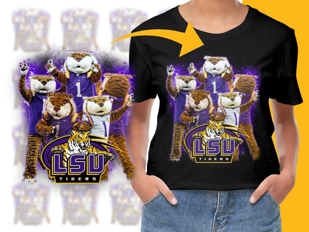 LSU Tigers Mascots Collection PNG File - Teepew