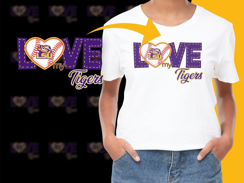 LSU Tigers NCAA College PNG File - Teepew