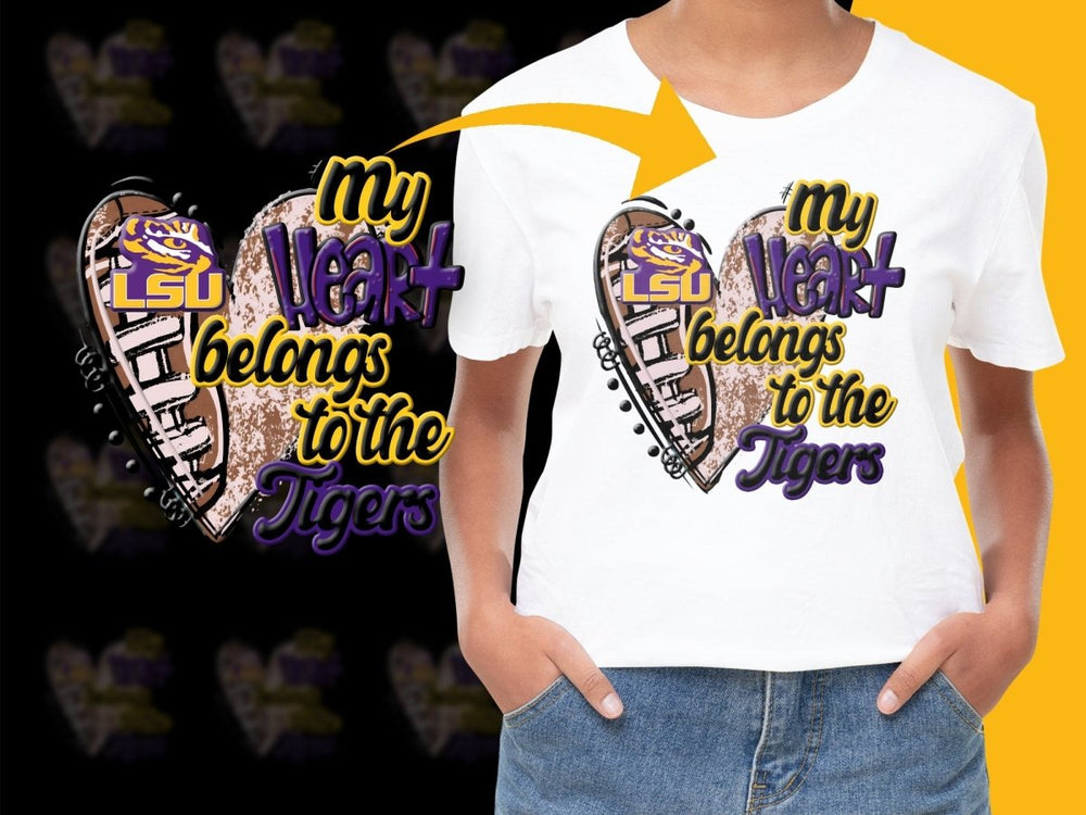 LSU Tigers NCAA College PNG File - Teepew