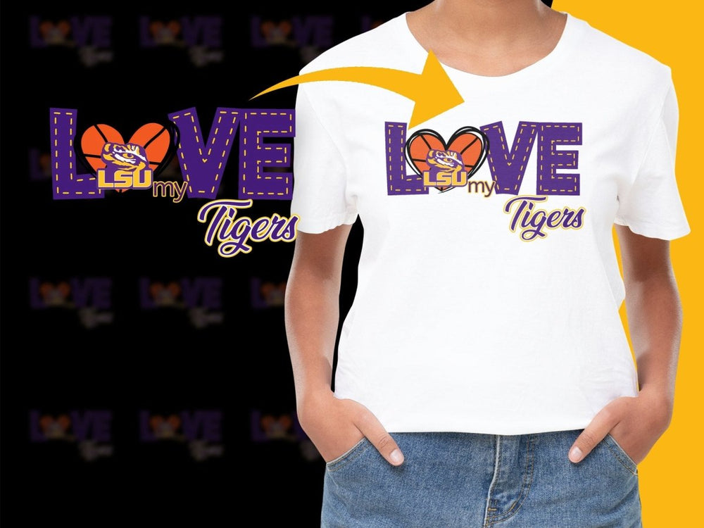 LSU Tigers NCAA College PNG File - Teepew