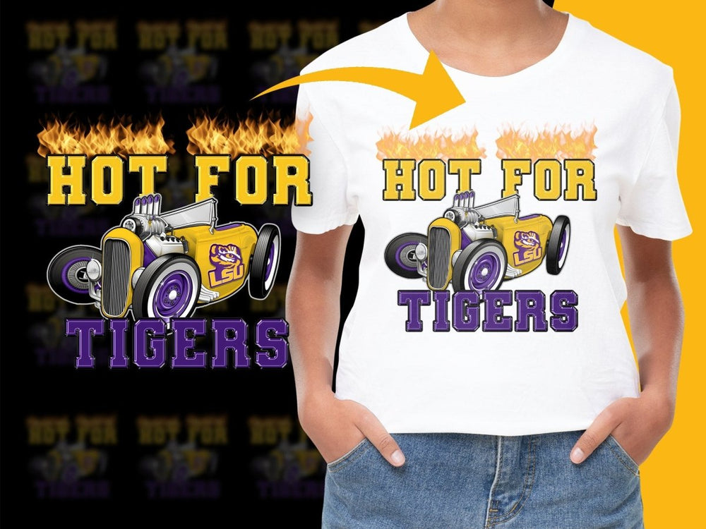 LSU Tigers NCAA College PNG File - Teepew