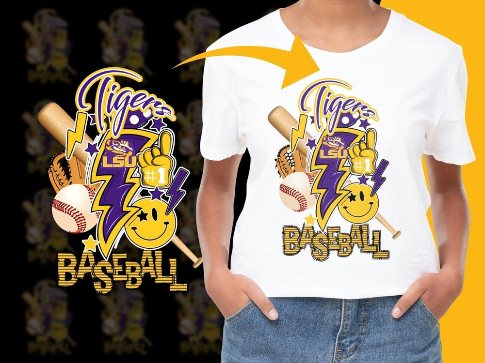 LSU Tigers NCAA College PNG File - Teepew