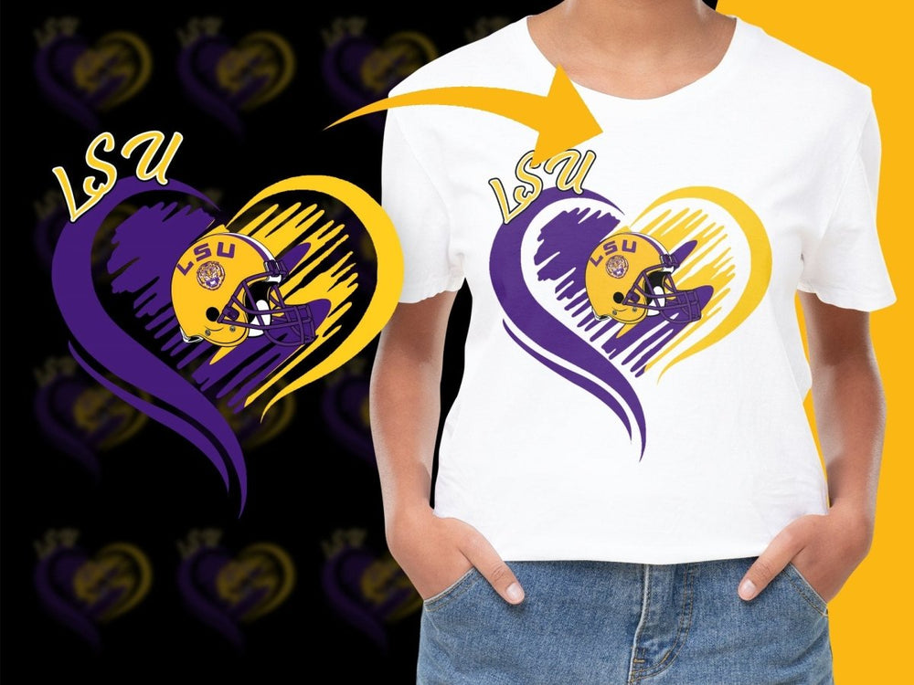 LSU Tigers NCAA College PNG File - Teepew