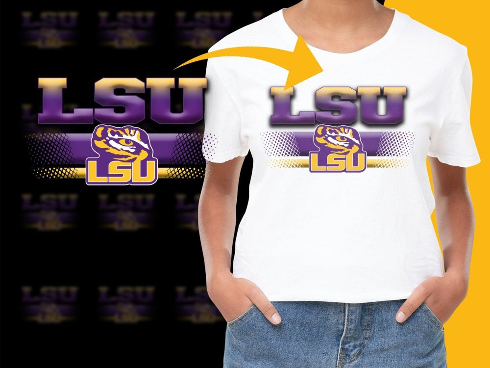 LSU Tigers NCAA College PNG File - Teepew