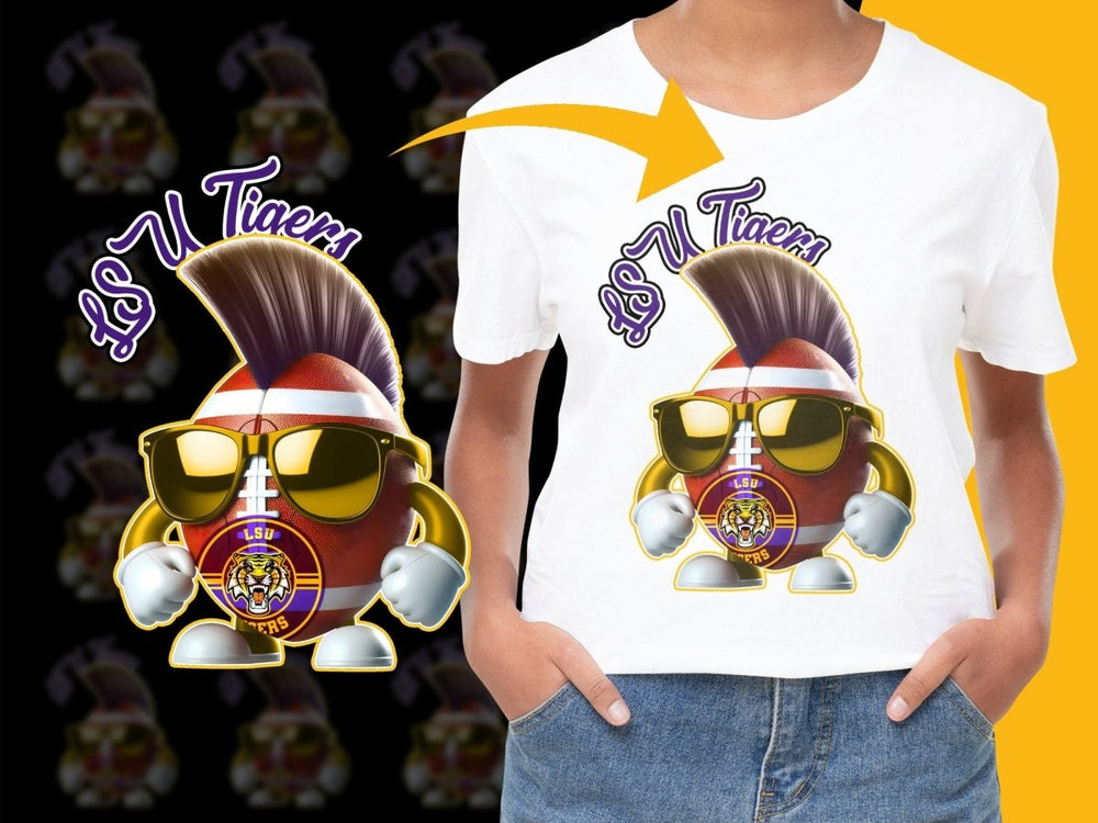 LSU Tigers NCAA College PNG File - Teepew
