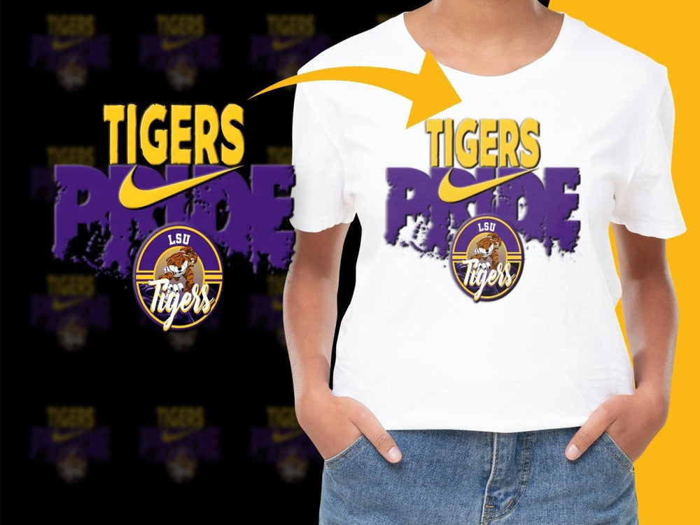 LSU Tigers NCAA College PNG File - Teepew