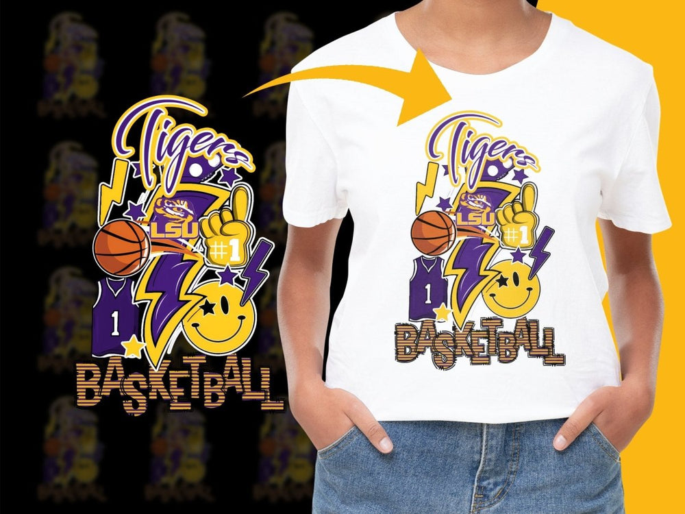 LSU Tigers NCAA College PNG File - Teepew