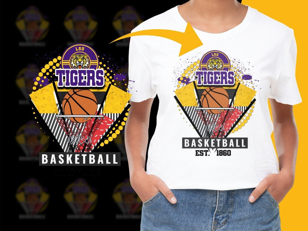 LSU Tigers NCAA College PNG File - Teepew