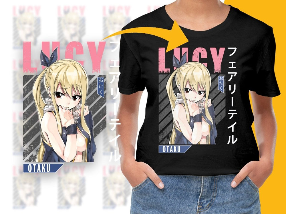 Lucy Otaku Anime Character PNG File - Teepew