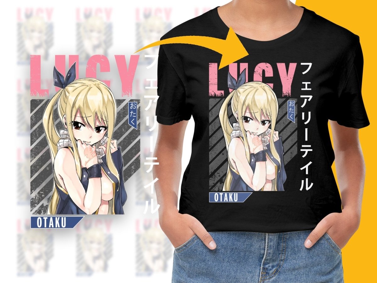 Lucy Otaku Anime Character PNG File - Teepew