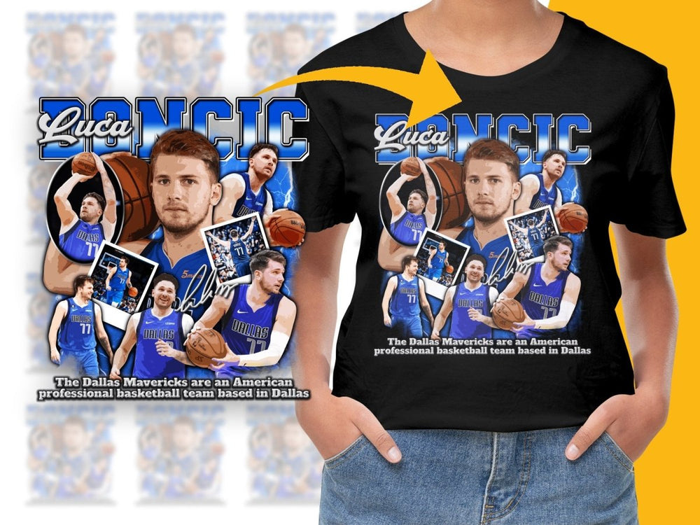Luka Doncic Dallas Mavericks Bootleg Graphic PNG File - Teepew