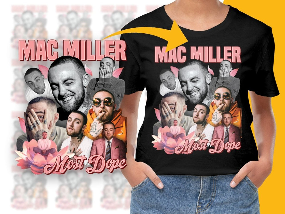 MAC MILLER Most Dope Bootleg PNG File - Teepew