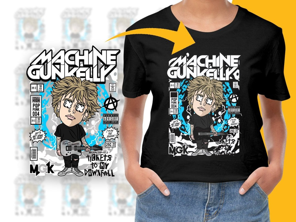 Machine Gun Kelly Popculture PNG File - Teepew