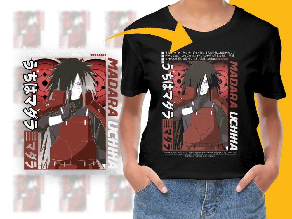 Madara Uchiha Legendary Leader Uchiha Clan PNG File - Teepew