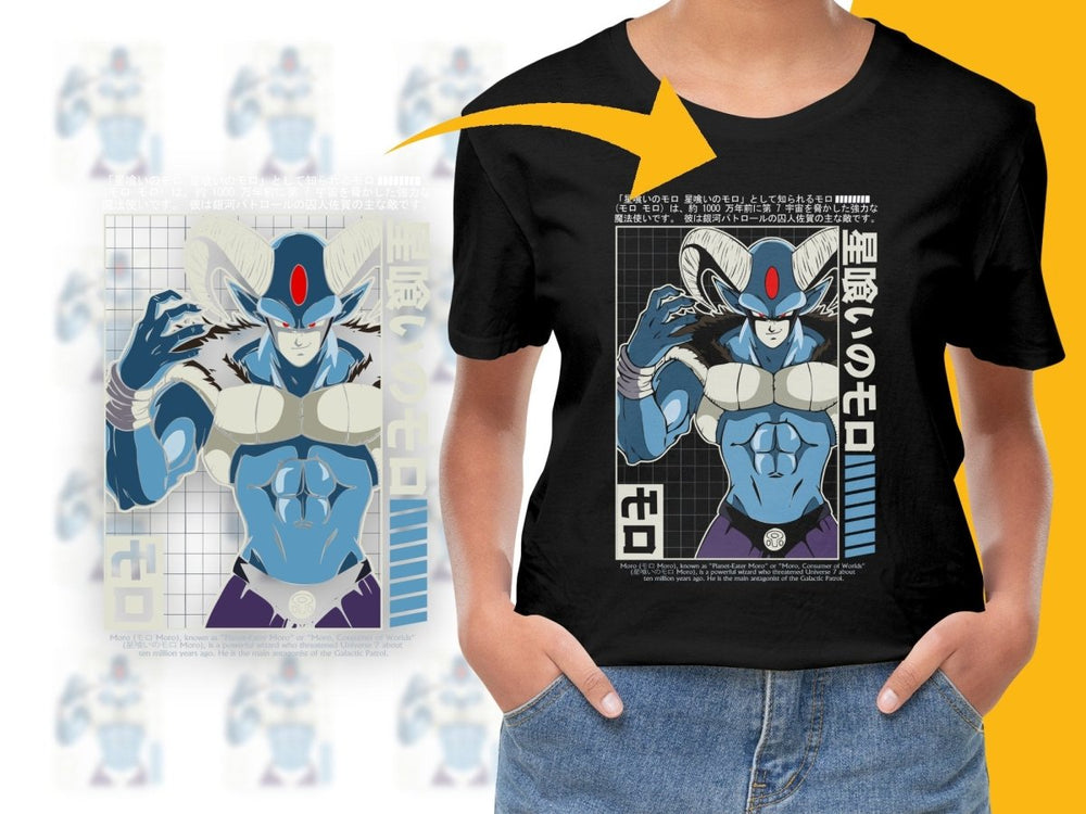 Majestic Mori Character Graphic Design PNG File - Teepew