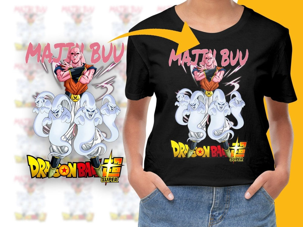 Majin Buu Dragon Ball Super Graphic PNG File - Teepew